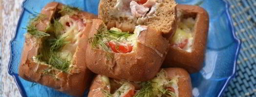 закусочные булочки с тунцом. Шаг 5