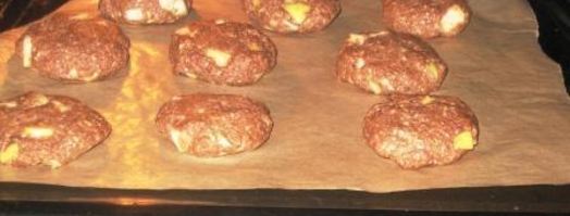 злаковые шоколадные булочки. Шаг 2