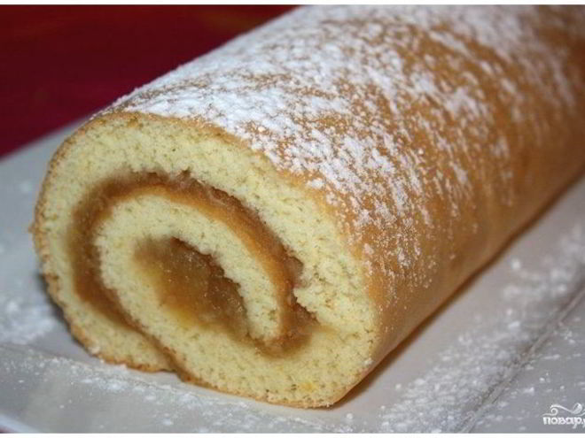 Рецепт быстрого рулета