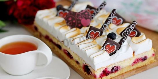 Аля чизкейк с меренгой