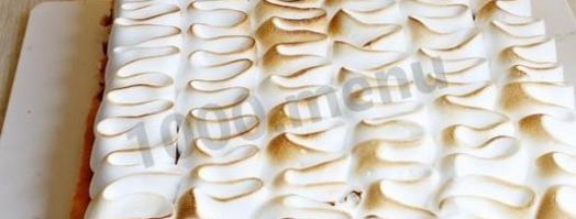 аля чизкейк с меренгой. Шаг 10