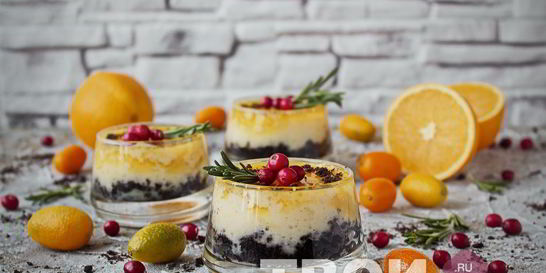 Апельсиновый чизкейк