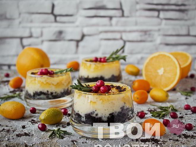 Рецепт апельсинового чизкейка
