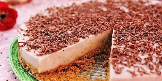 Банановый чизкейк с маскарпоне