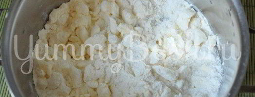 банановый чизкейк. Шаг 2