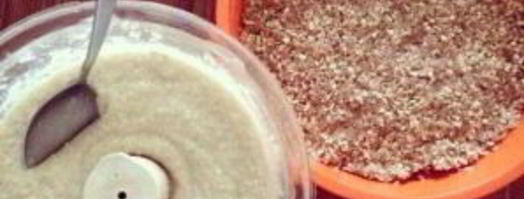 черничный чизкейк с орехами. Шаг 4