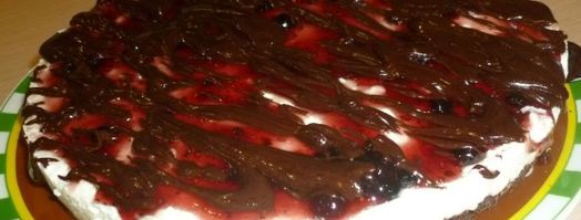 чизкейк без выпечки. Шаг 5