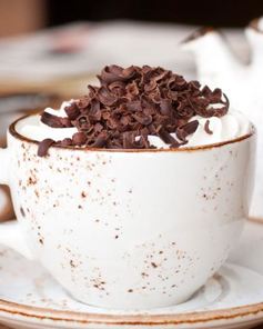 Чизкейк из домашнего творога с шоколадом