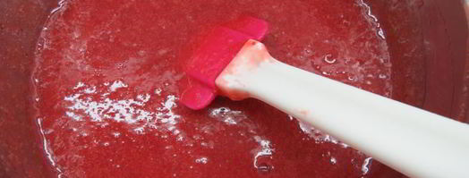 чизкейк клубничная роза. Шаг 2