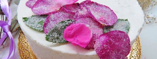 чизкейк клубничная роза. Шаг 8