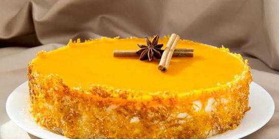 Чизкейк корично-тыквенный