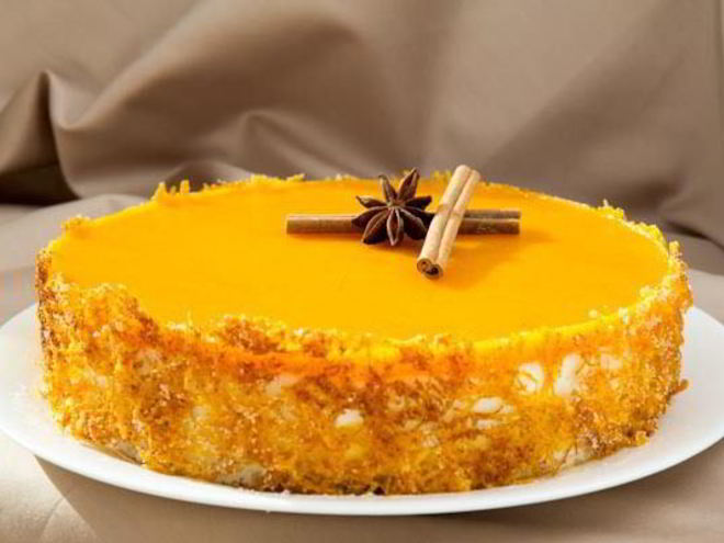 Рецепт чизкейка корично-тыквенный