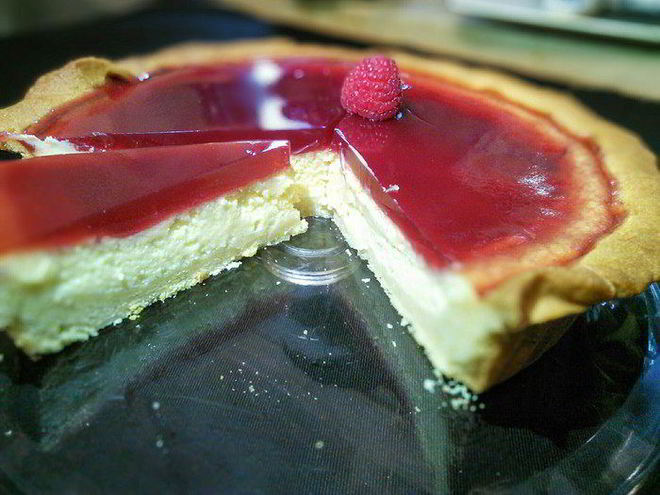 Рецепт чизкейка малиновое озеро