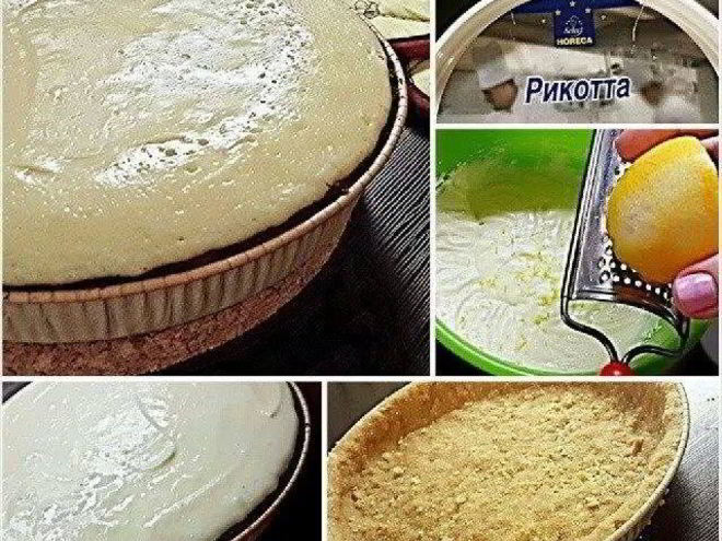 Рецепт чизкейка нью-йорк с рикоттой