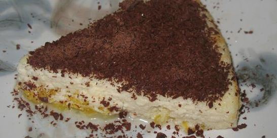 Чизкейк с апельсинами и шоколадом