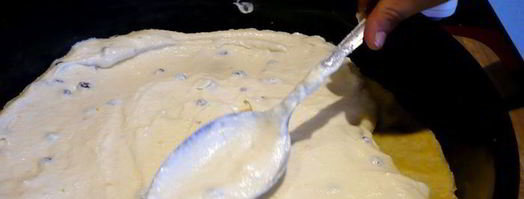 чизкейк с апельсином и изюмом. Шаг 8