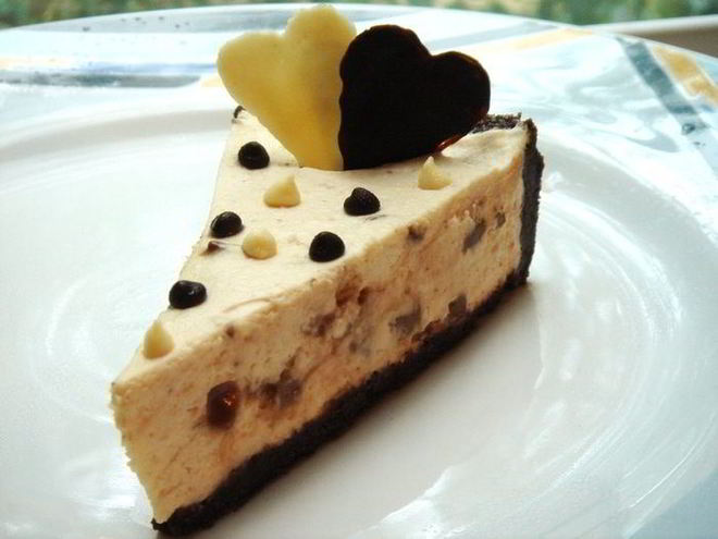 Рецепт чизкейка с батончикамимарс