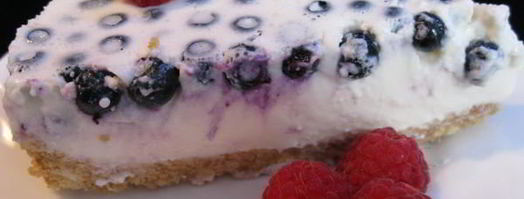 чизкейк с черникой без выпечки. Шаг 7