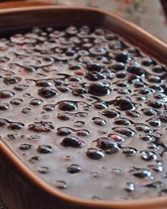 Чизкейк с черной смородинкой