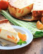 Чизкейк с мандаринами