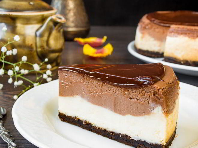 Рецепт чизкейка с нутеллой