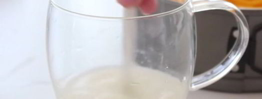 чизкейк с персиками. Шаг 3