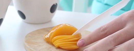 чизкейк с персиками. Шаг 5