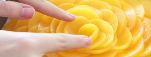 чизкейк с персиками. Шаг 7