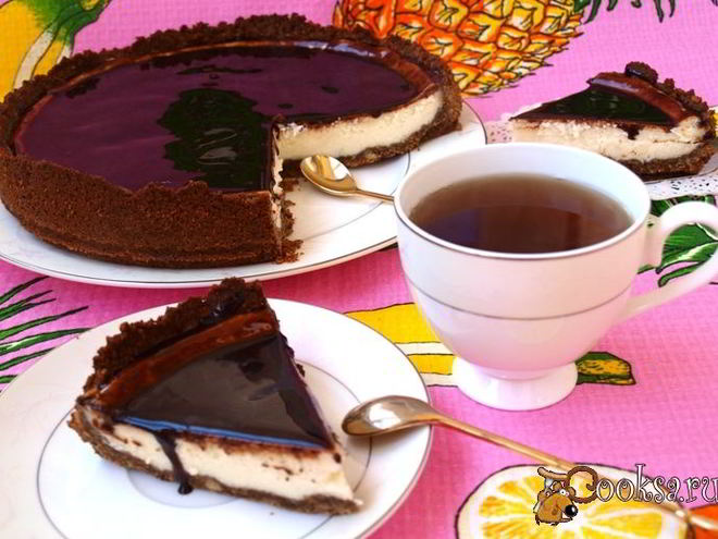 Рецепт чизкейка с шоколадом