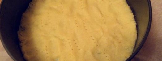 чизкейк с вишней. Шаг 2