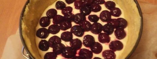 чизкейк с вишней. Шаг 5