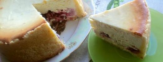 чизкейк с вишней. Шаг 9