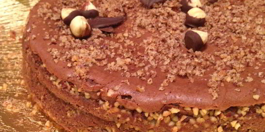 Чизкейк шоколадно-ореховый