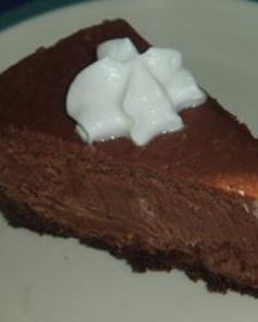 Чизкейк шоколадный