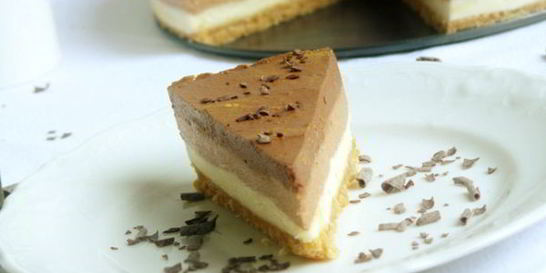 Чизкейк Три шоколада