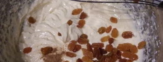 чизкейк в яблоке. Шаг 3