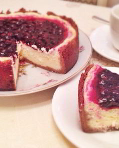 Диетический чизкейк с топпингом