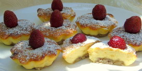 Диетический мини-чизкейк