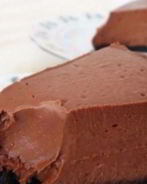 Диетический шоколадный чизкейк с творогом