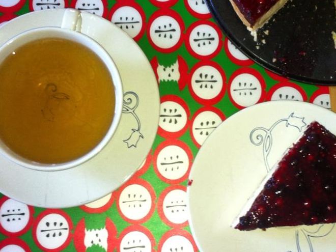 Рецепт домашнего ягодного чизкейка