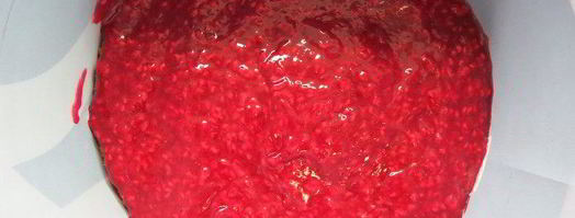 фисташковый чизкейк с малиной. Шаг 16