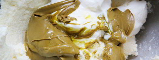 фисташковый чизкейк с малиной. Шаг 8