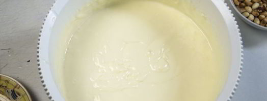 карамельный чизкейк без выпечки. Шаг 4