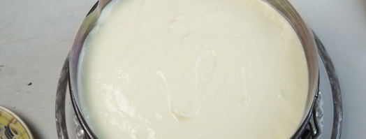 карамельный чизкейк без выпечки. Шаг 7