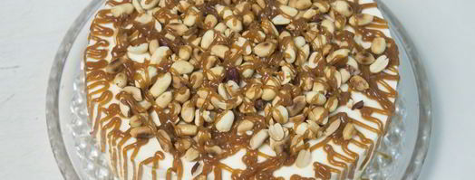 карамельный чизкейк без выпечки. Шаг 9