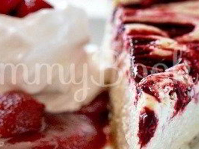 Рецепт клубничного чизкейка