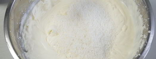 кокосовый чизкейк. Шаг 8