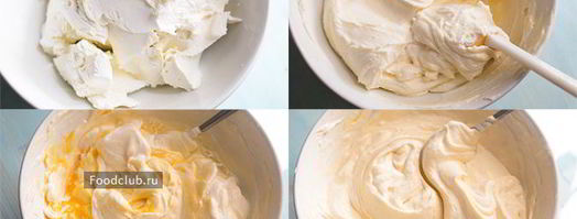 лаймовый чизкейк с малиновым соусом. Шаг 6