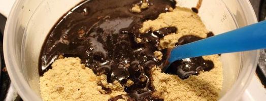 легкий холодный чизкейк шоколадушки. Шаг 2