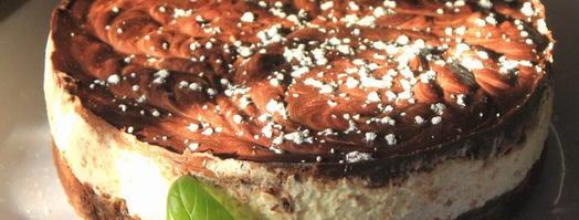 легкий холодный чизкейк шоколадушки. Шаг 9